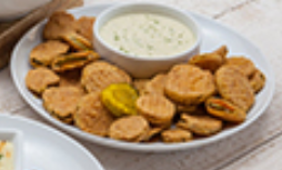 Order Fried Pickle Slices food online from Chicken Express store, New Braunfels on bringmethat.com