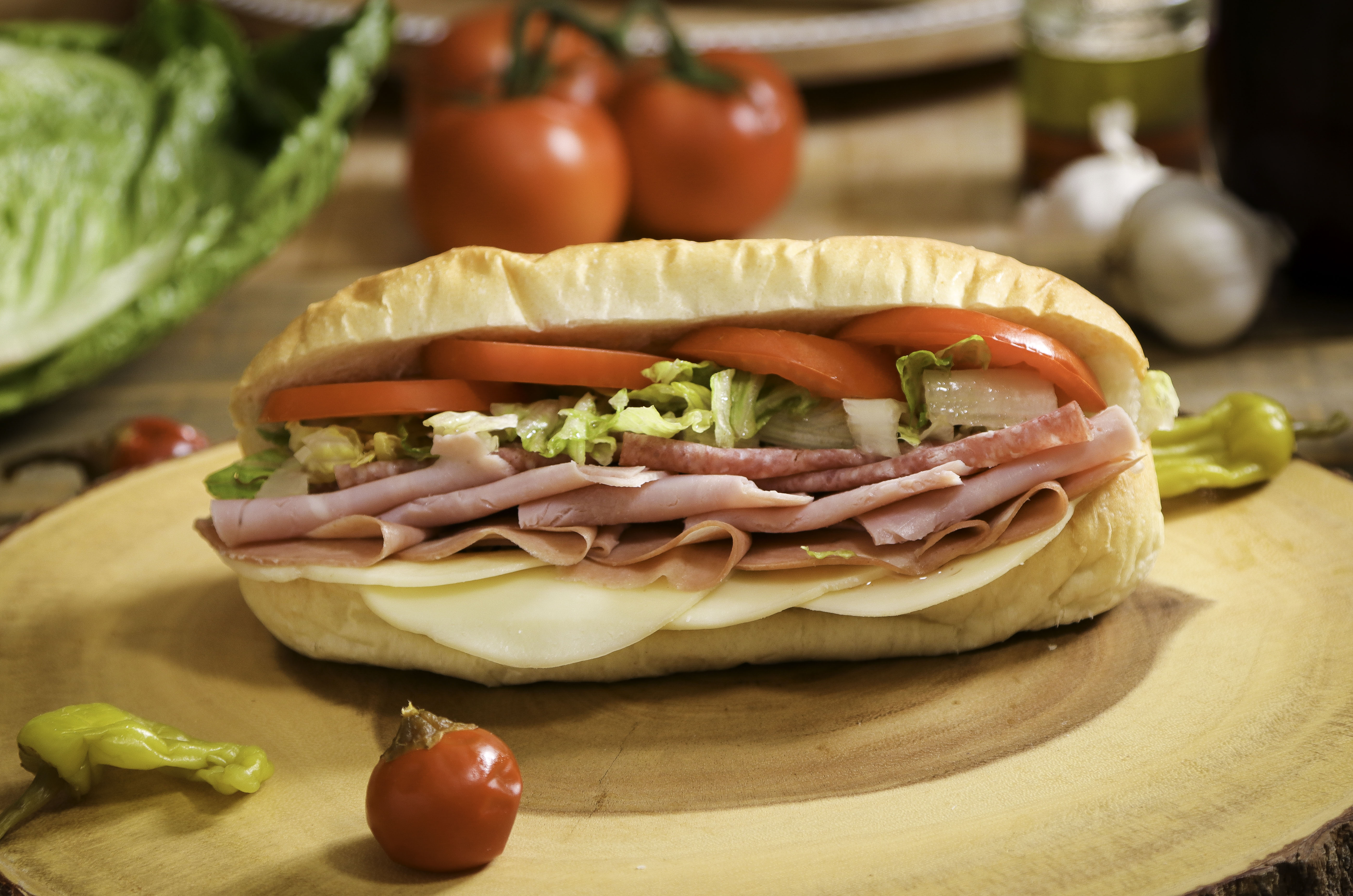 Order Classic Cold Cuts Sandwich food online from Ameci Pizza & Pasta store, Chatsworth on bringmethat.com