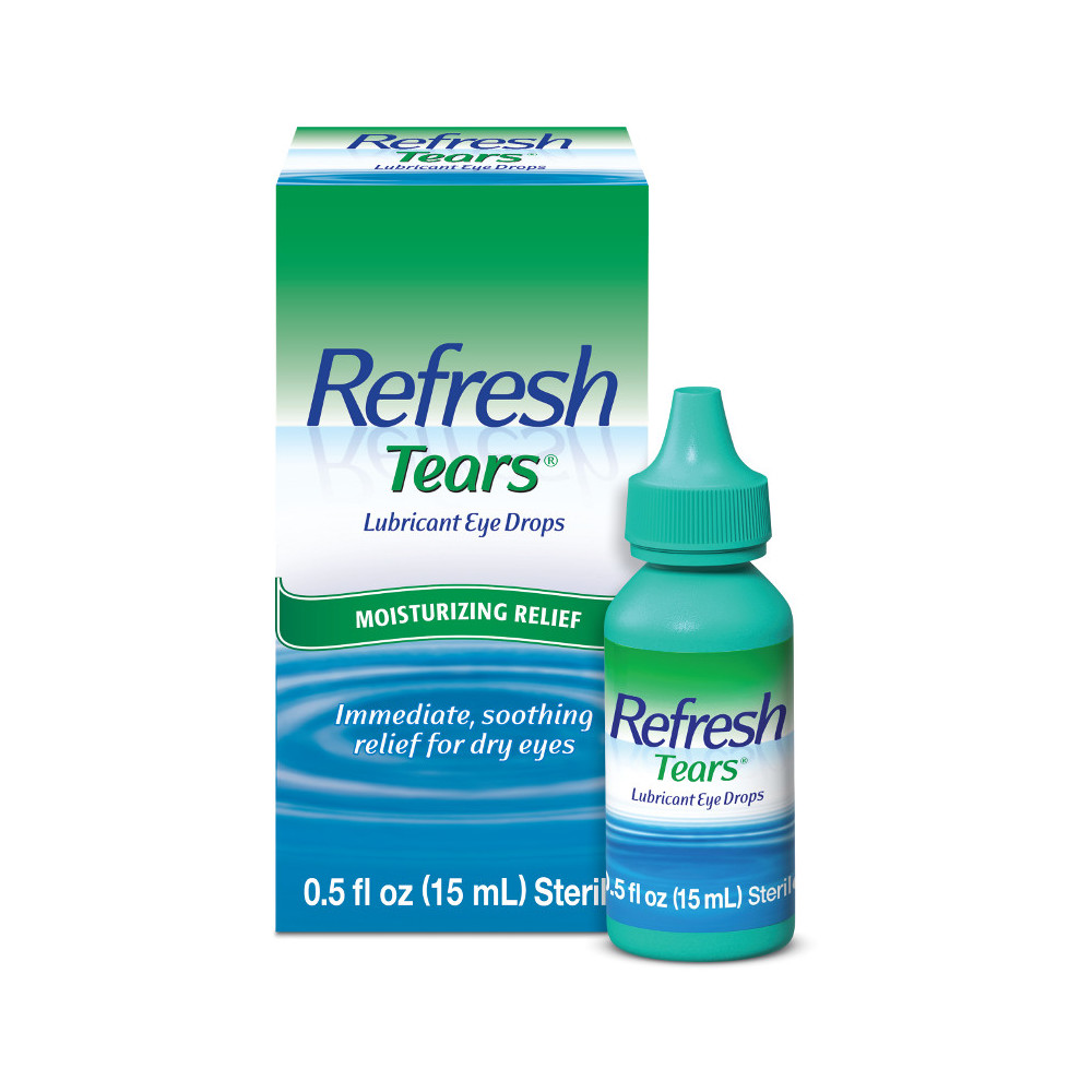 Order Refresh Tears Lubricant Eye Drops Preserved Tears - 0.5 fl oz food online from Bartell store, Edmonds on bringmethat.com