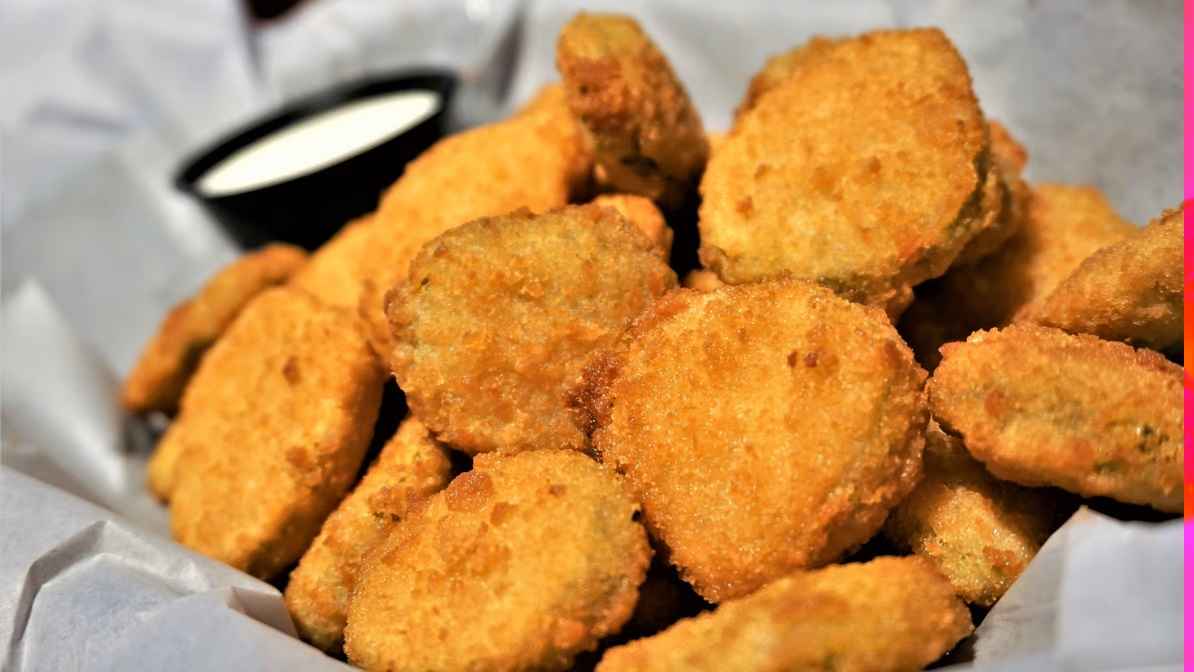 Order Fried Pickles food online from Kickback Jack's store, High Point on bringmethat.com