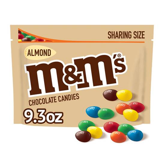Order M&M'S Almond Milk Chocolate Candy, Sharing Size , 9.3 oz Bag food online from Cvs store, SARATOGA on bringmethat.com