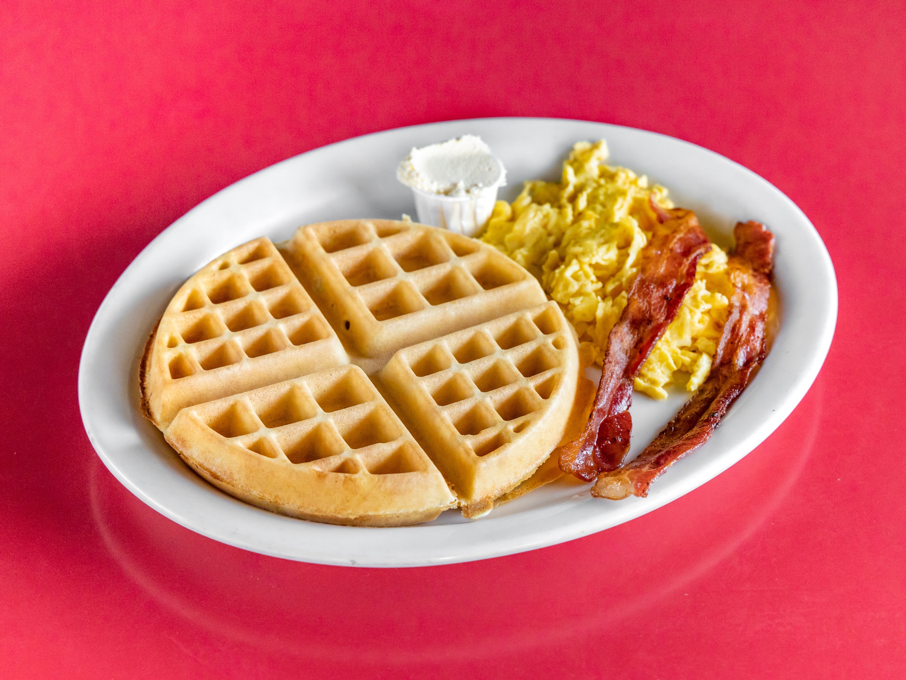 Order Buttermilk Waffle Combo food online from Millies Restaurant store, Los Angeles on bringmethat.com