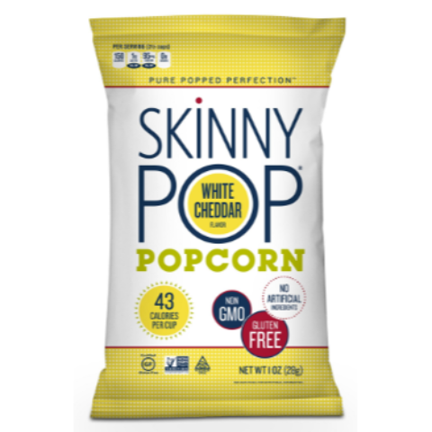 Order Skinny Pop White Cheddar Popcorn 1oz food online from 7-Eleven store, Lavon on bringmethat.com
