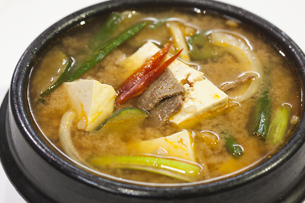 Order Soybean Paste Soup food online from 707 Sutter store, San Francisco on bringmethat.com