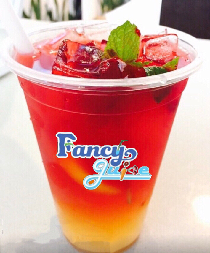 Order Raspberry Lemonade Iced Tea food online from Fancy Juice store, New York on bringmethat.com