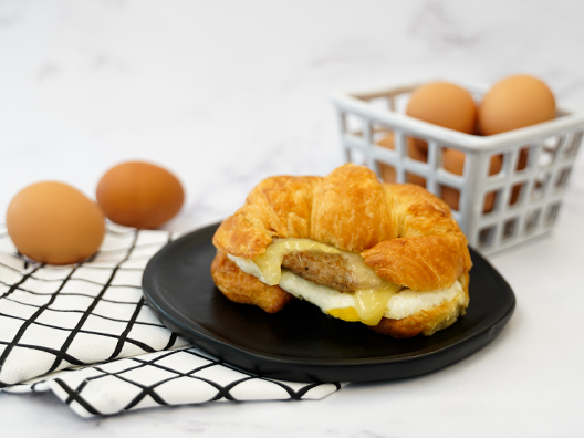 Order Sausage Croissant  food online from Beans & Brews #106 store, Murray on bringmethat.com