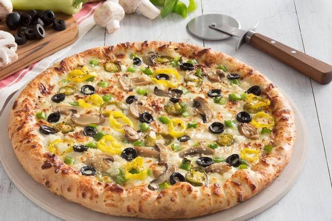 Order Vegetarian Pizza food online from Hunt Brothers Pizza store, Dothan on bringmethat.com