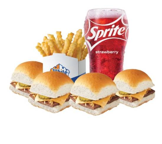 Order CHEESE SLIDER MEAL CAL 1010 – 1420 food online from White Castle store, Lafayette on bringmethat.com