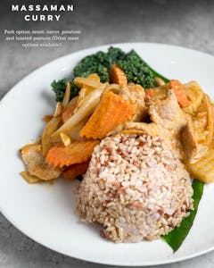 Order Massaman Curry food online from Cha Yen Thai Cookery store, Watertown on bringmethat.com