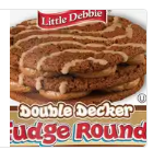 Order 3.9 oz. LD Fudge Rounds Double Decker food online from The Chuck Wagon store, Fairview Heights on bringmethat.com
