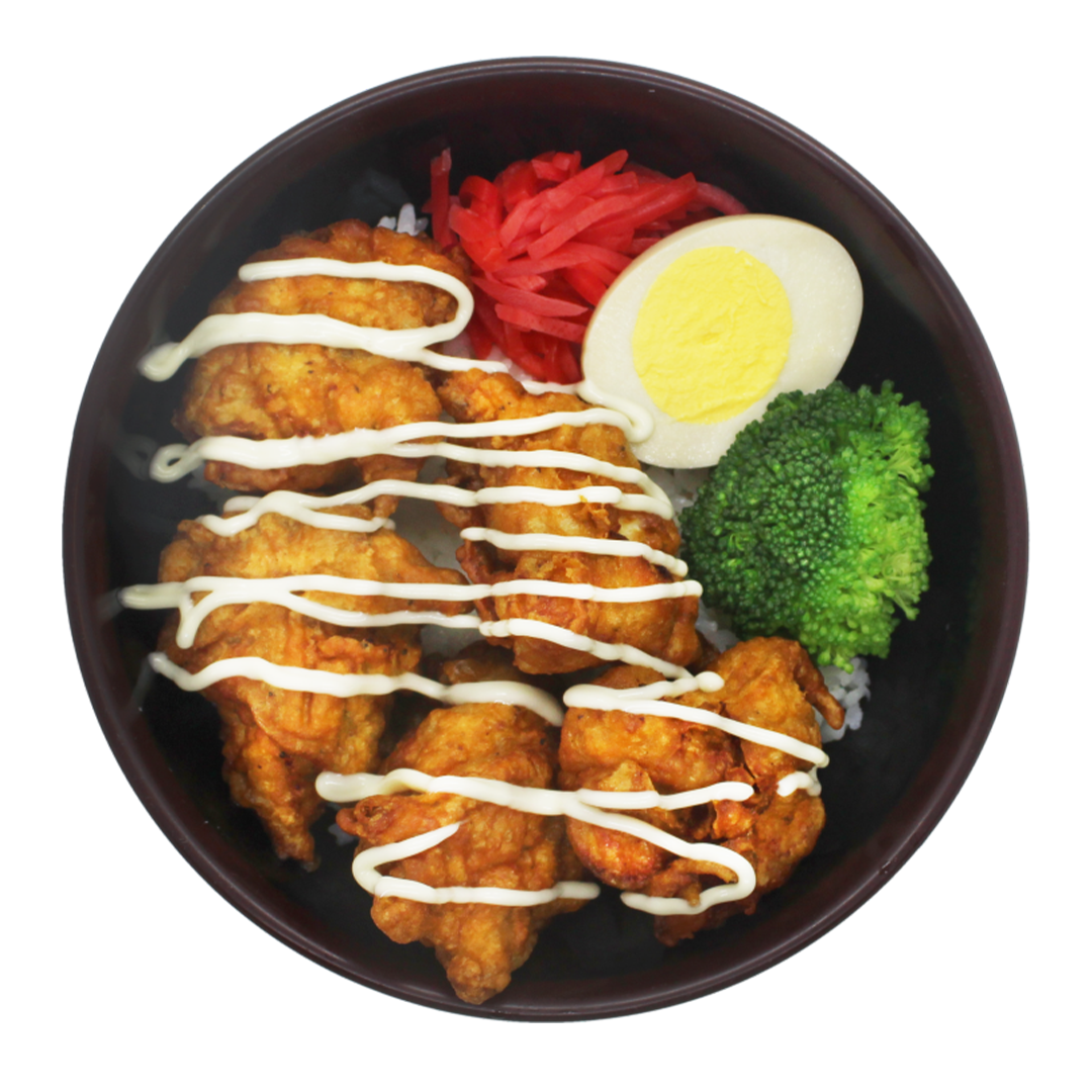 Order Karaage Chicken Bowl food online from Tsurumaru Udon Honpo store, Los Angeles on bringmethat.com
