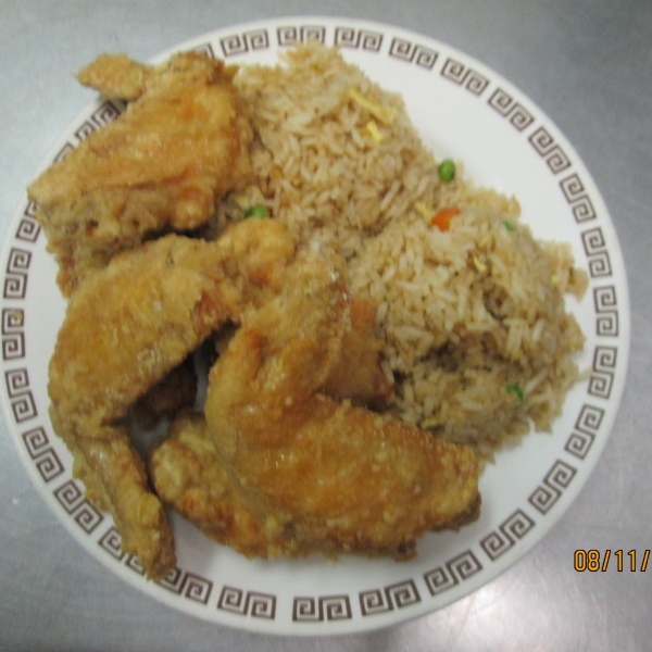 Order Chicken Wings with Fried Rice food online from Peking Express store, Alexandria on bringmethat.com