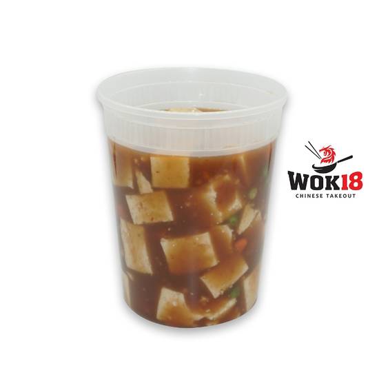 Order Mapo Tofu soup food online from Wok 18 store, Teaneck on bringmethat.com