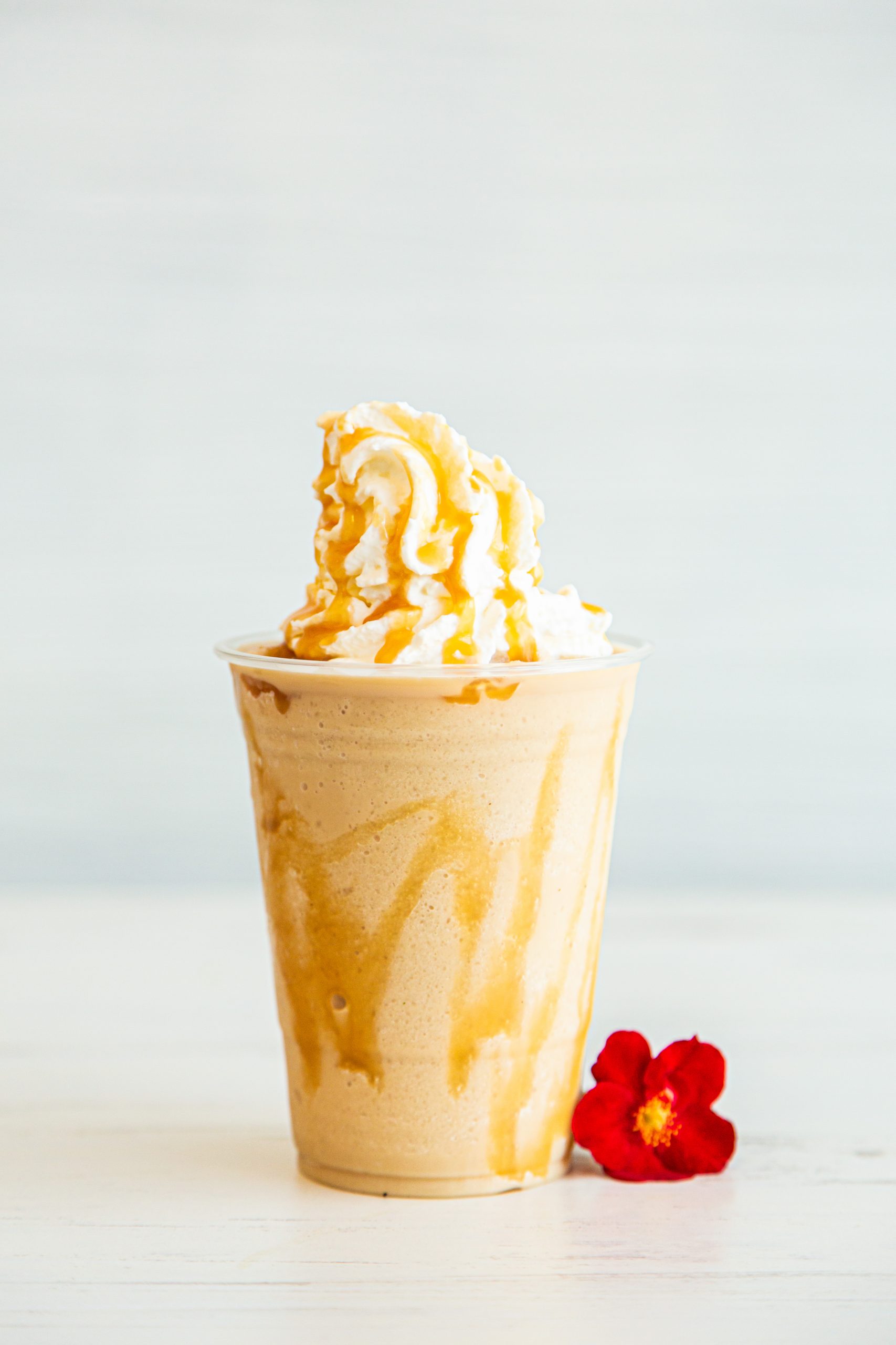 Order Caramel Coffee Frappaccino food online from Lily & Leos Boutique Cafe store, Fullerton on bringmethat.com
