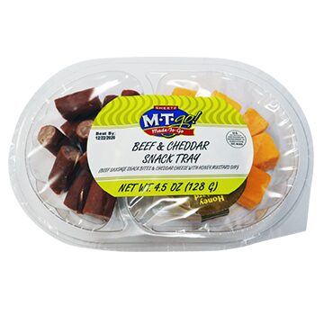 Order Beef and Cheddar Snack Tray food online from Sheetz store, Swiftwater on bringmethat.com