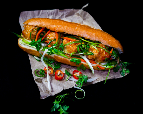 Order The Jalapeno Meatball Marinara Sub food online from The Meatball Kitchen store, Suisun City on bringmethat.com