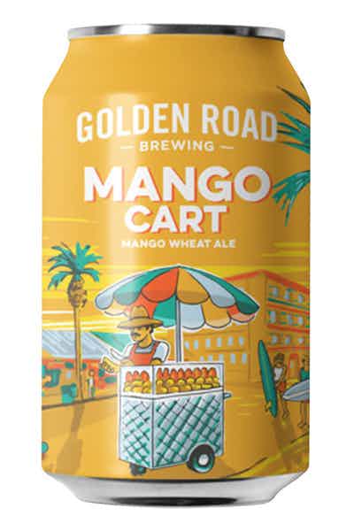 Order Golden Road Mango Cart 6 Pack Cans food online from G & G Liquors store, Lawndale on bringmethat.com