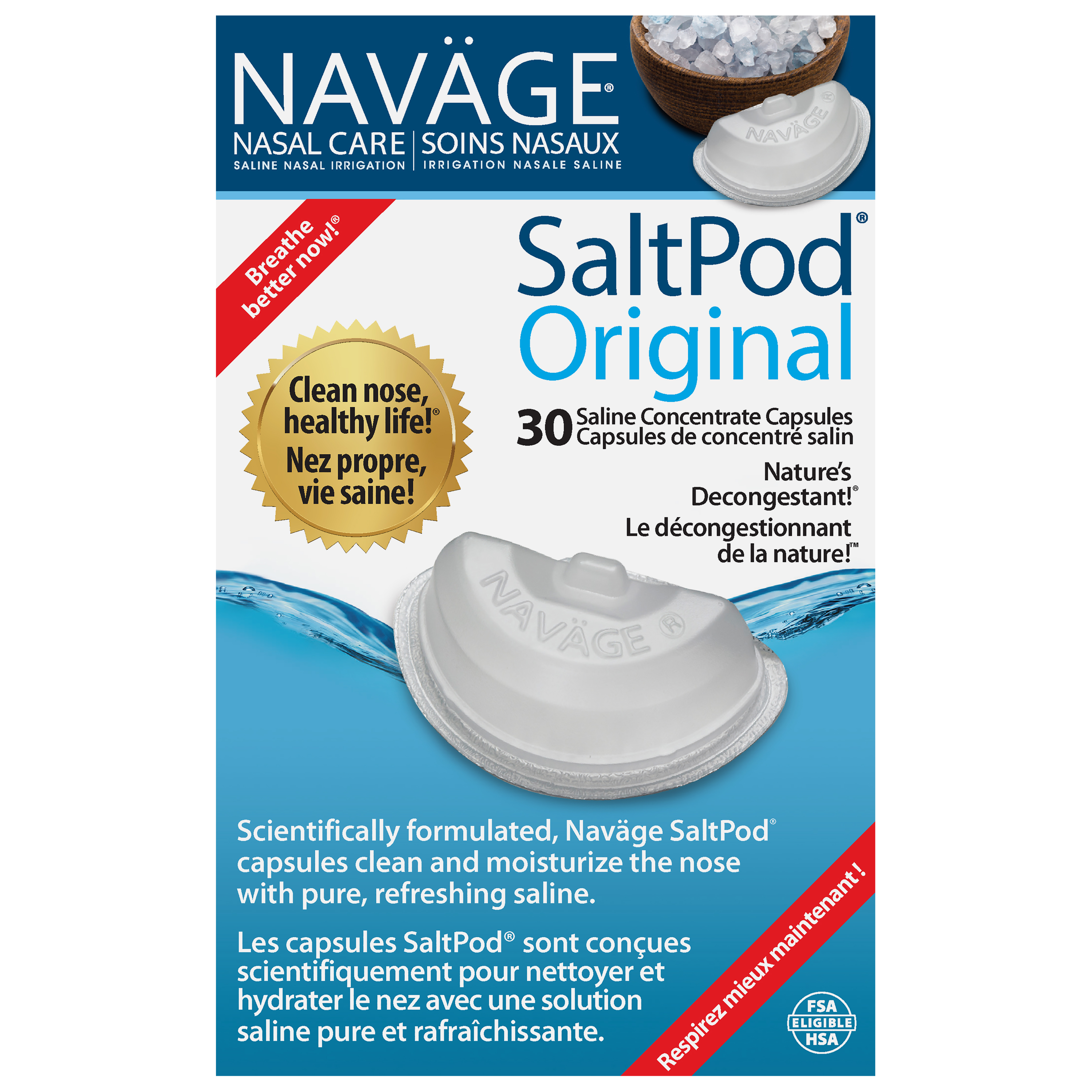 Order Navage SaltPods - 30 ct food online from Rite Aid store, SUFFOLK on bringmethat.com