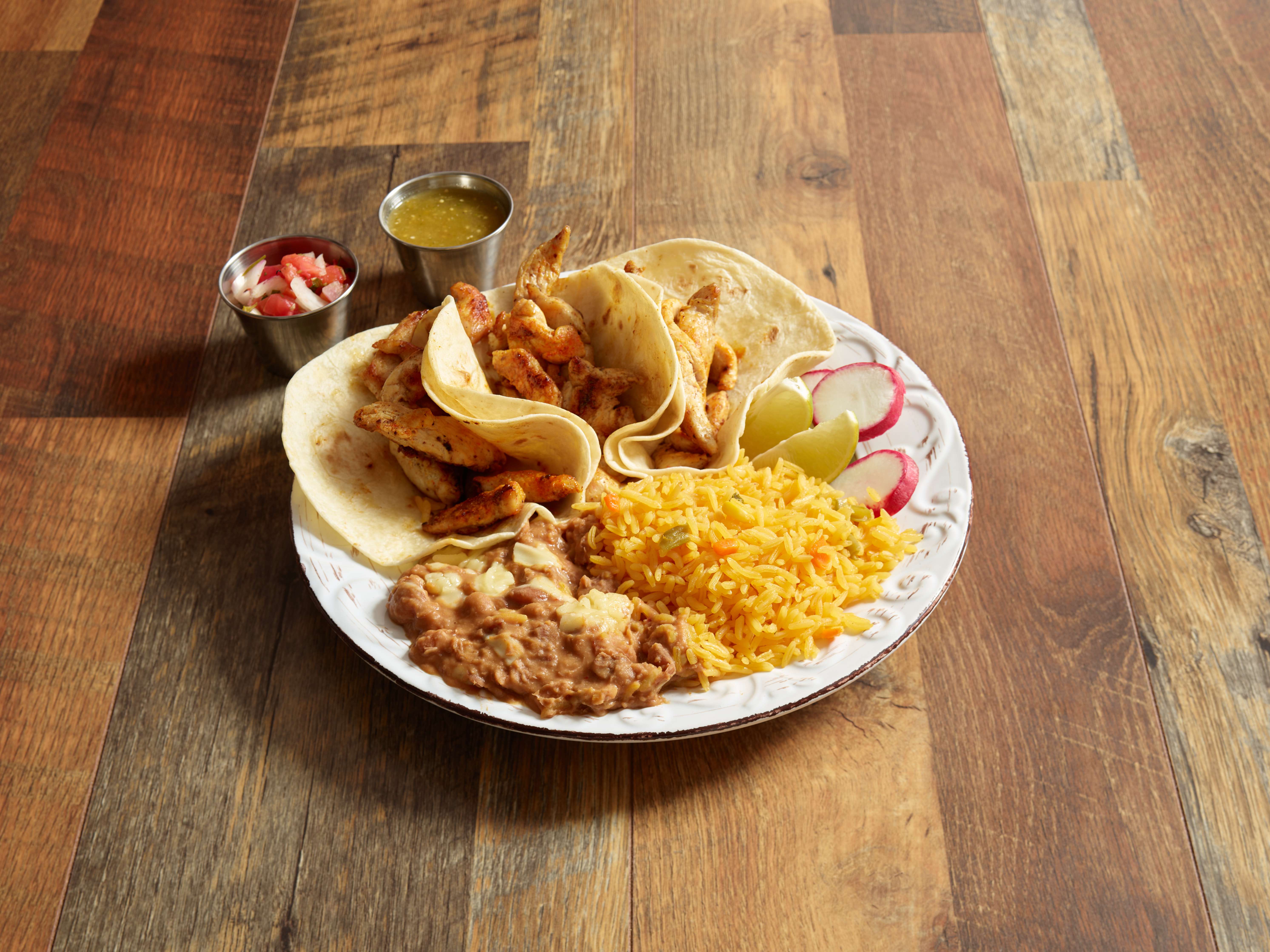 Order Grilled Chicken Tacos food online from Margarita City store, Albany on bringmethat.com