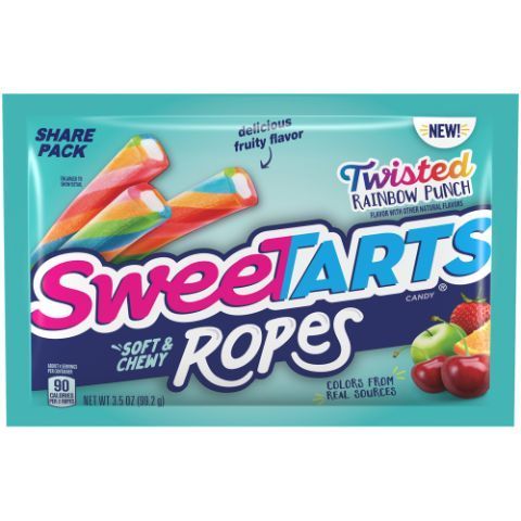 Order SWEETARTS Ropes Twisted Rainbow 3.5oz food online from 7-Eleven store, Los Angeles on bringmethat.com