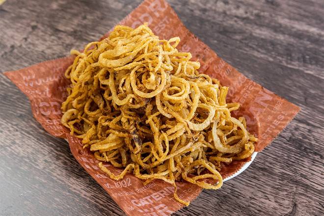 Order Famous Shredded Onions food online from Wood Ranch BBQ & Grill store, Camarillo on bringmethat.com