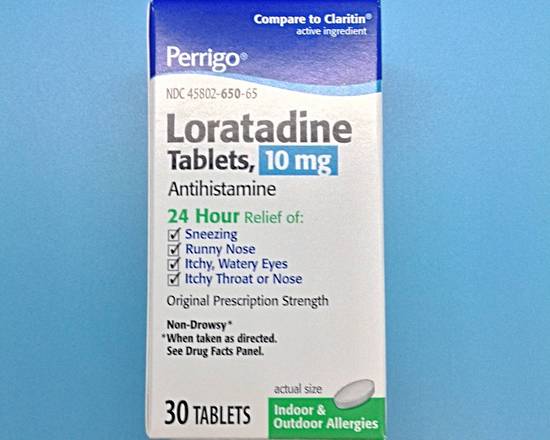 Order Loratadine - (Generic Claritin) - 30 Tablets food online from East Cooper Family Pharmacy store, Mt Pleasant on bringmethat.com