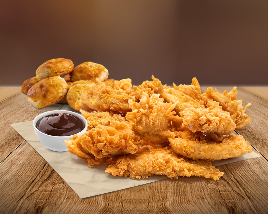 Order 8 Pc Tender's w/ 4 Biscuit's food online from Texas Chicken & Burgers store, Centereach on bringmethat.com