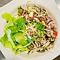 Order Larb (Chicken or Beef Salad) food online from Mekong Cafe store, Midvale on bringmethat.com