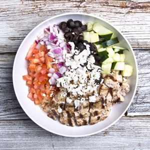 Order Greek Bowl food online from Protein House store, Mcallen on bringmethat.com