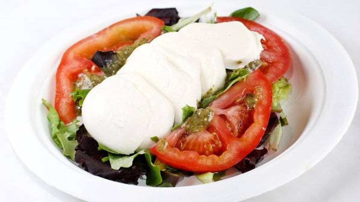 Order Caprese Salad food online from Sunset Subs store, San Francisco on bringmethat.com