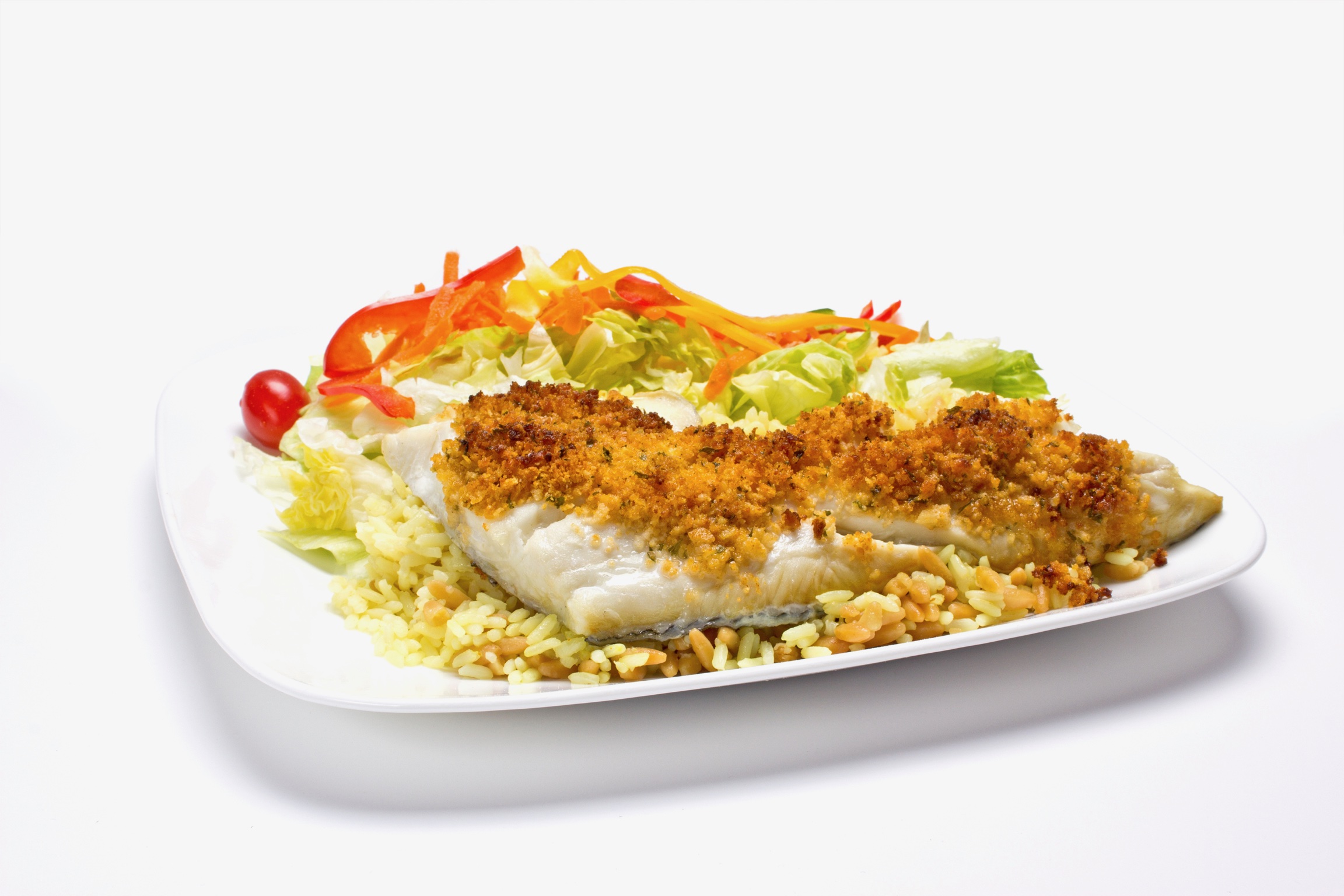 Order Baked Haddock Plate food online from Jimmy's Pizza Too store, Lowell on bringmethat.com