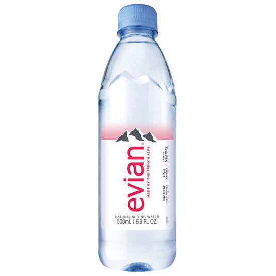 Order Evian Natural Spring Water Naturally Filtered Spring Water food online from Deerings Market store, Traverse City on bringmethat.com