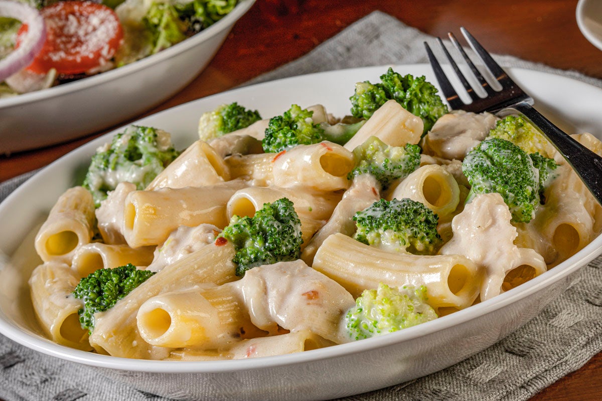Order Rigatoni, Broccoli & Chicken food online from Bertucci's store, Plymouth Meeting on bringmethat.com