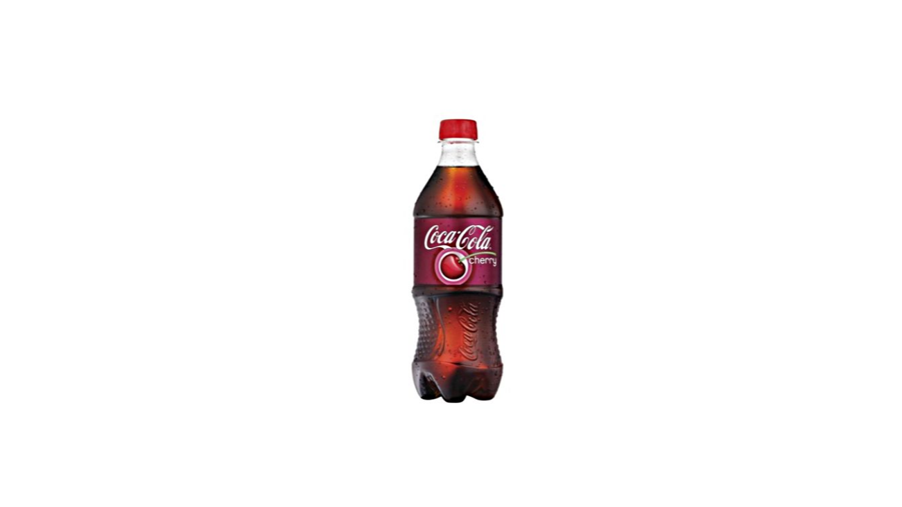 Order Coke Cherry 20 oz food online from Cafe Verdi Rebel store, Las Vegas on bringmethat.com