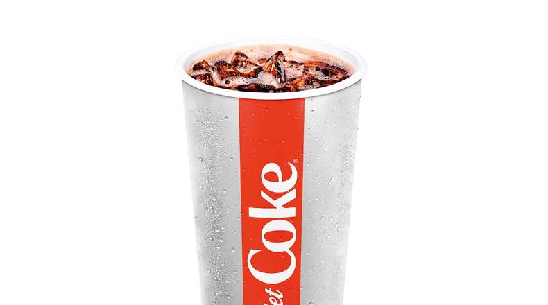 Order Diet Coke® food online from The Burger Den store, Lubbock on bringmethat.com