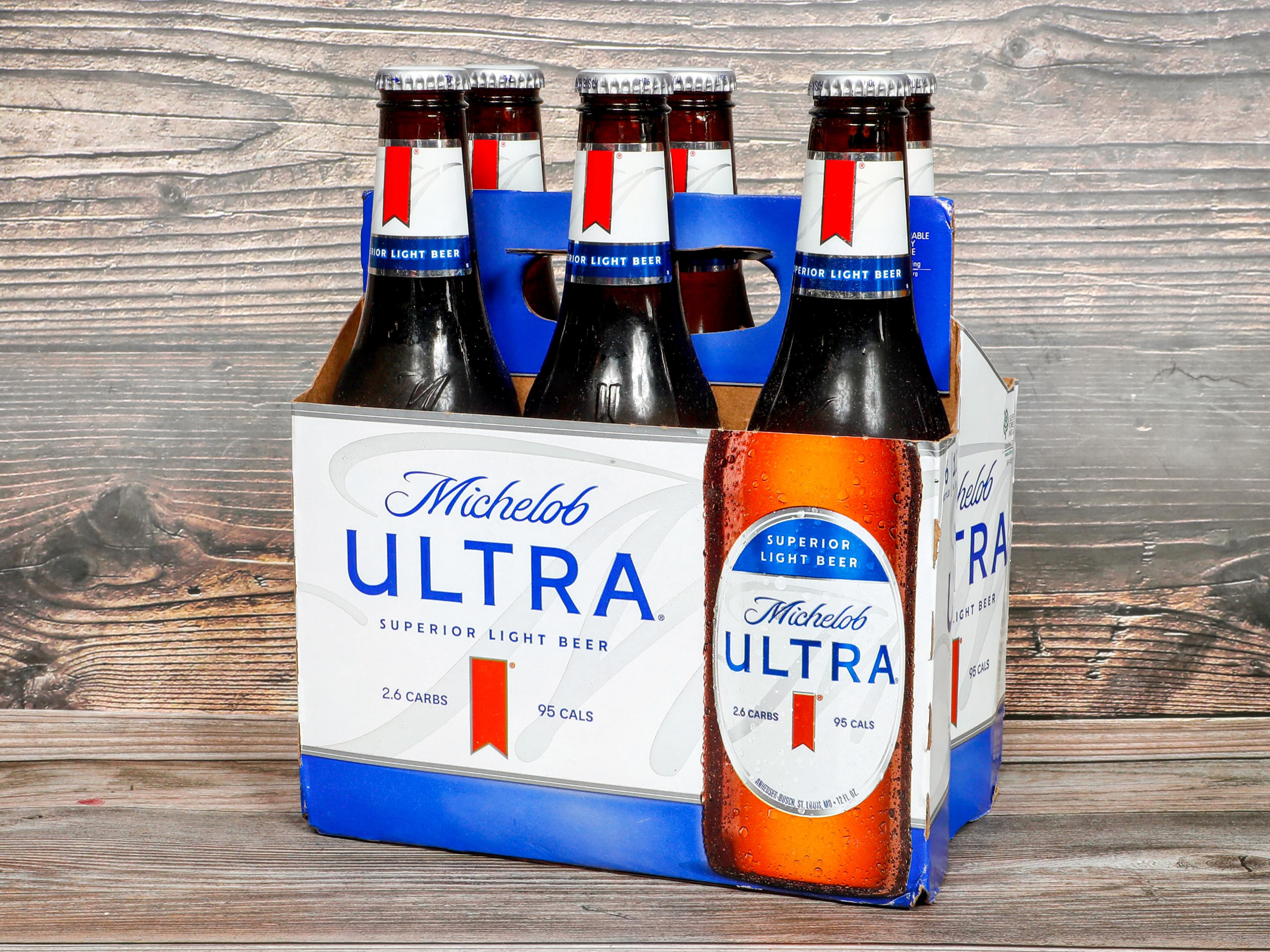 Order 12 Pack of Bottled Michelob Ultra Pure Gold, food online from Brothers Royal Crown Minimart store, Atwater on bringmethat.com