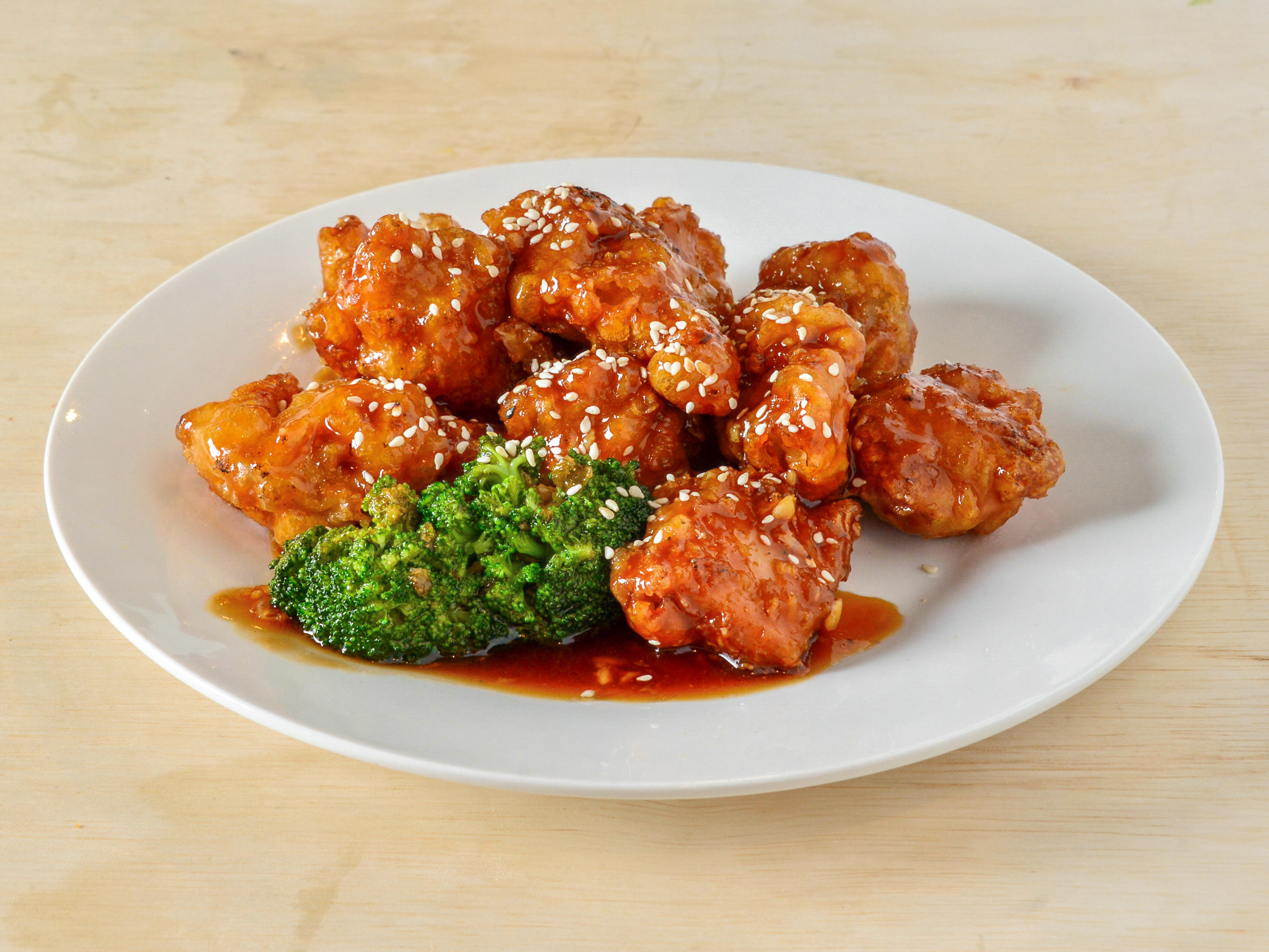 Order Sesame Chicken food online from Chinese Express store, Gahanna on bringmethat.com