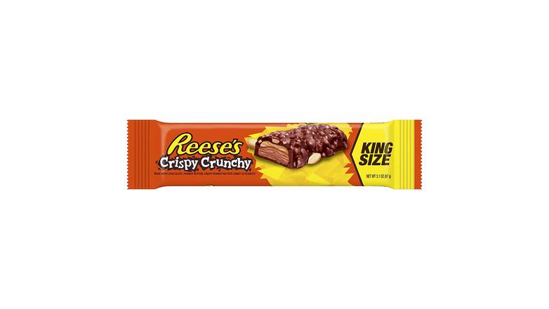 Order Reese'S Peanut Butter Candy Bar Crispy Crunchy Bars, King Size food online from Trumbull Mobil store, Trumbull on bringmethat.com