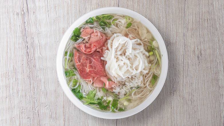Order Steak and Tripe Pho food online from Pho Hoa store, Fort Bliss on bringmethat.com