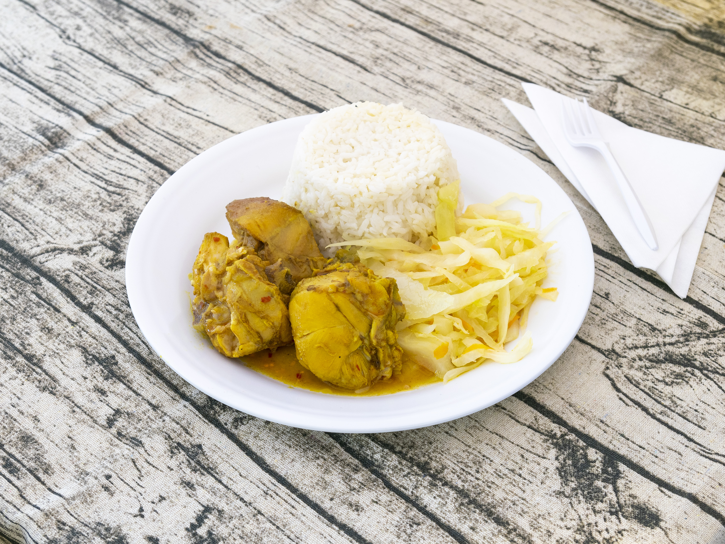 Order Curry Chicken food online from K&D Jamaican And American Restaurant store, East Orange on bringmethat.com