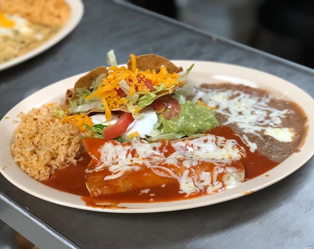 Order Special Mexican Plate food online from Cuauhtemoc Cafe store, El Paso on bringmethat.com