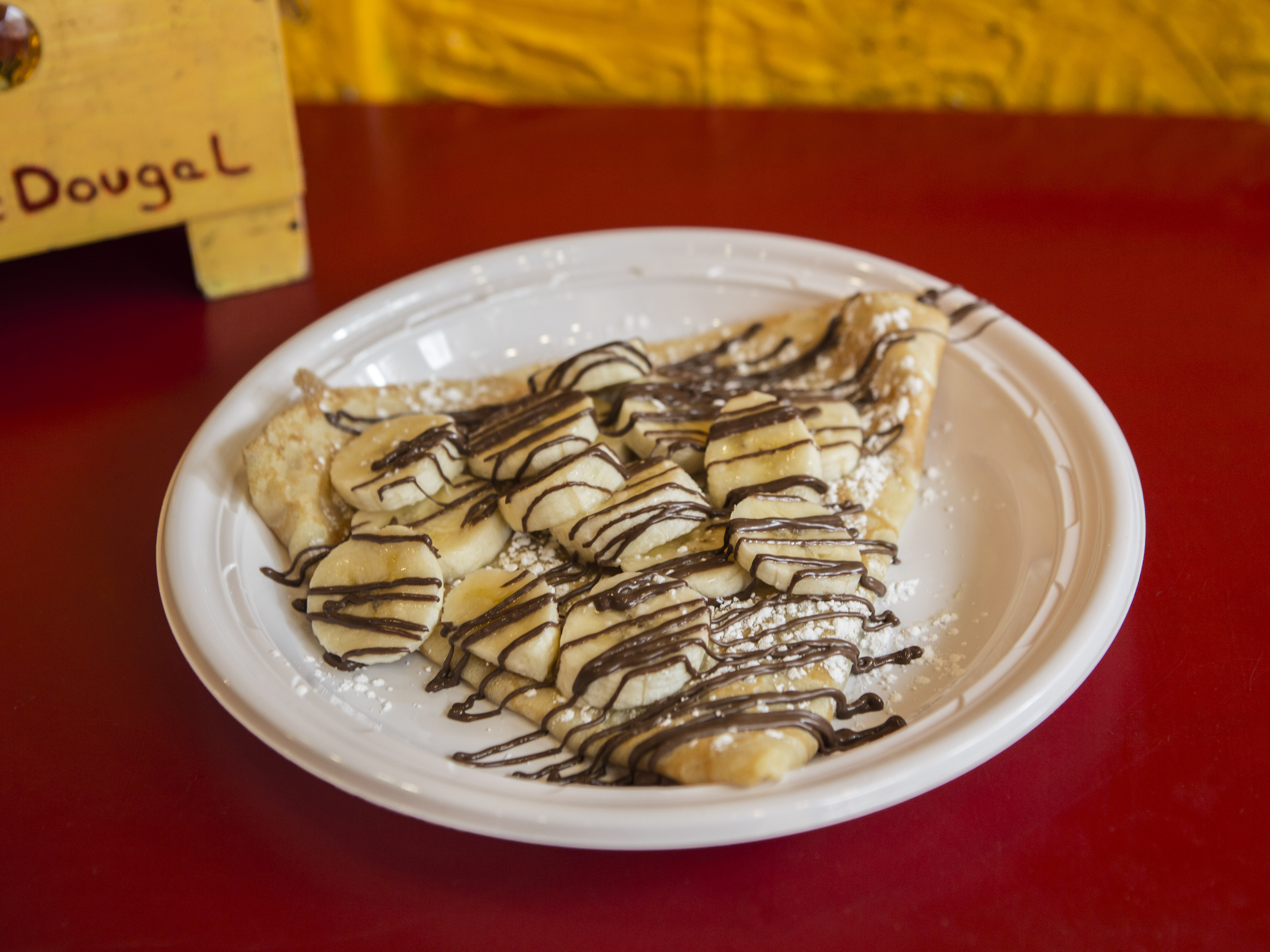 Order Nutella and Banana Crepe food online from Creperie store, New York on bringmethat.com