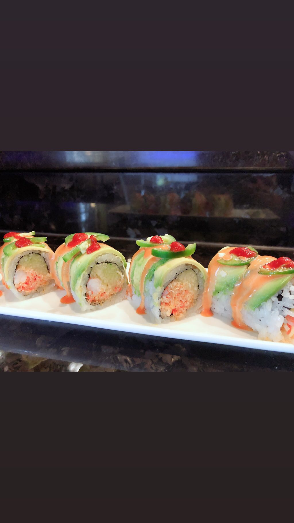 Order 96. Mexican Roll food online from Yaba Sushi And Steak store, Roscoe on bringmethat.com