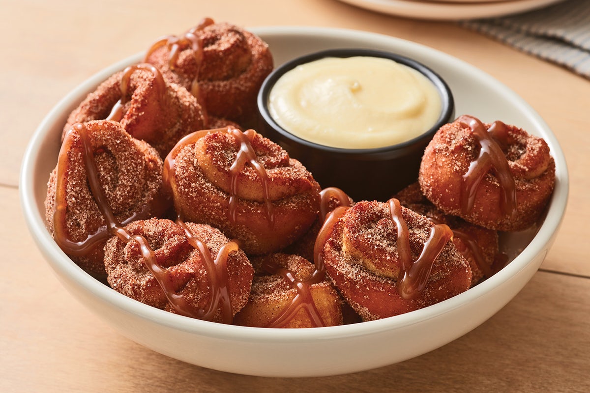 Order NEW Cinnabon® Mini Swirls food online from Applebee store, Bethlehem on bringmethat.com