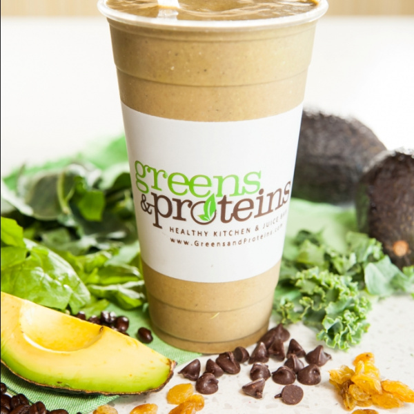 Order Chocolate Veggiechino food online from Greens and Proteins store, Las Vegas on bringmethat.com
