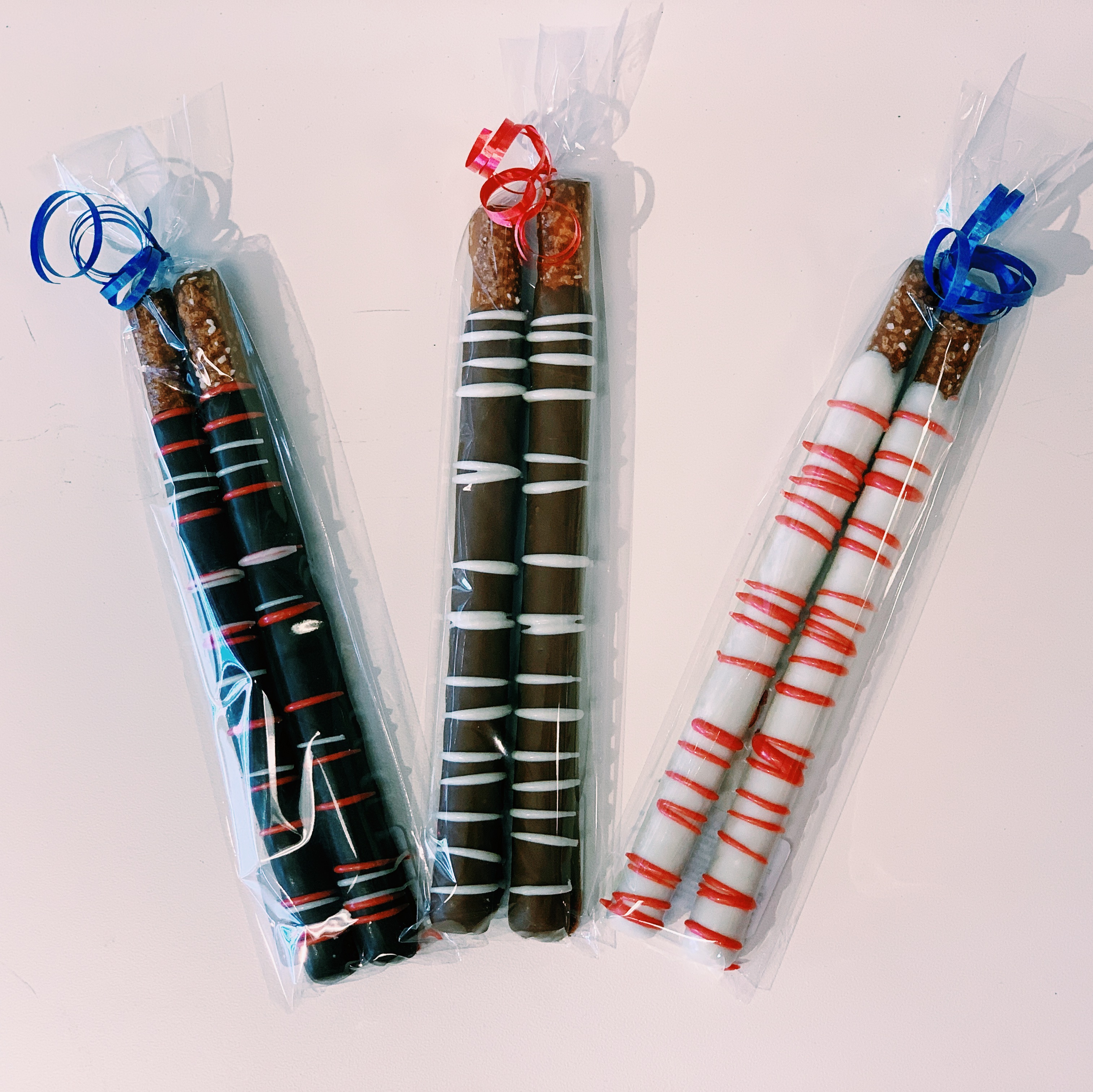 Order Chocolate Dipped Pretzel Rods  food online from Park Avenue Confectionary store, Mechanicville on bringmethat.com