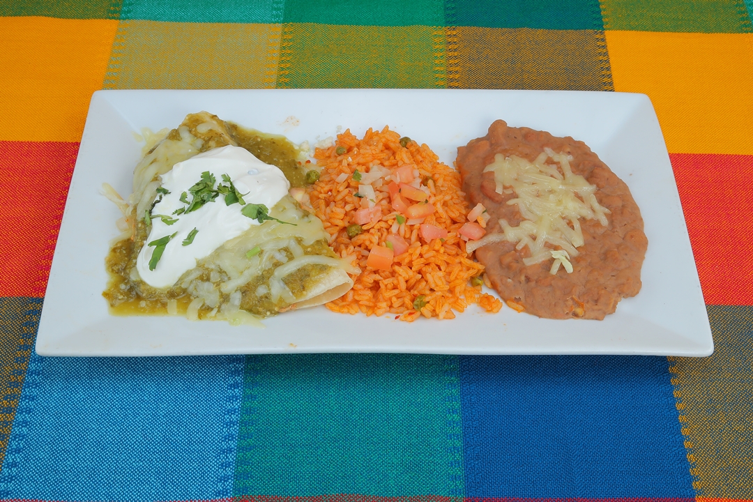 Order Enchiladas Suizas Specialty food online from Refried Beans store, New York on bringmethat.com
