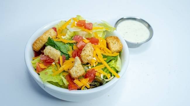 Order Side Salad food online from Snuffer's Restaurant & Bar store, Dallas on bringmethat.com
