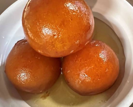 Order Gulab Jamun (2pcs) food online from Masala & Curry store, Nashville on bringmethat.com