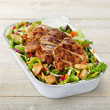 Order House Salad W/ Chicken Party Tray food online from Tgi Fridays store, Waterbury on bringmethat.com
